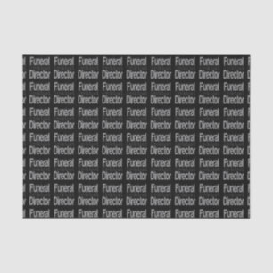Funeral Director Extraordinaire Tissue Paper