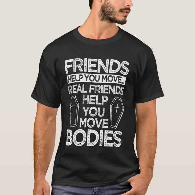 Funeral Director Friends Mortician Undertaker Mort T-Shirt (Front)