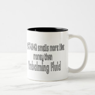 Funeral Director/Mortician & Embalmer Gifts Two-Tone Coffee Mug