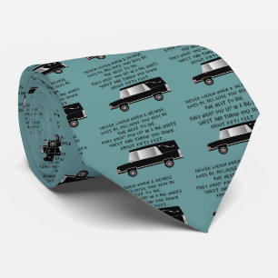 Funeral Director/Mortician Funny Hearse ll Tie