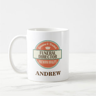 Funeral Director Personalized Office Mug Gift
