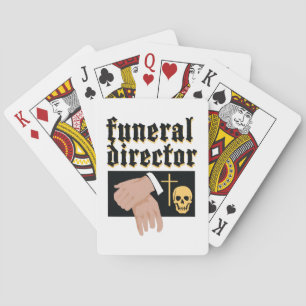 Funeral Director Poker Cards