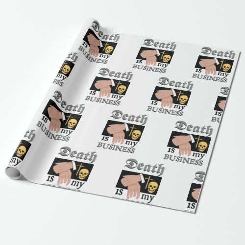 Funeral Director Wrapping Paper