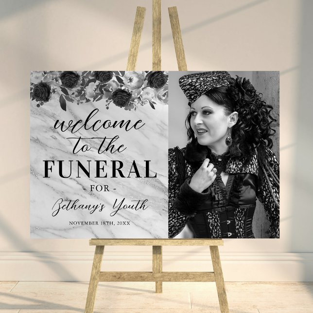 Funeral For My Youth 30th Birthday Photo Foam Board (Creator Uploaded)