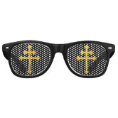 Metallic Gold Disco Balls Sunglasses (Each) – Mardi Gras Spot