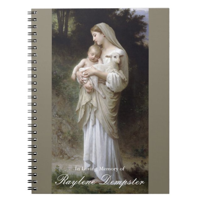 Funeral Guest Book | Mary Innocence (Front)