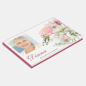 Funeral Guest Book | Soft Florals | Zazzle