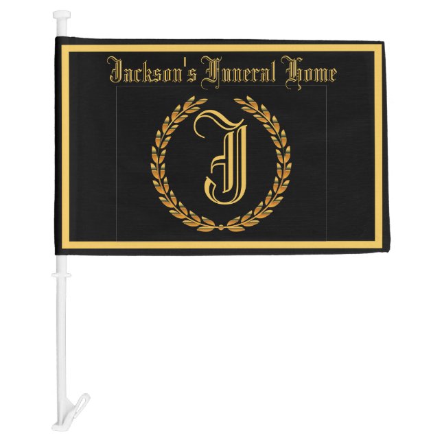Funeral Home Car Flag (Front)