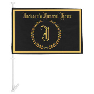 Funeral Home Car Flag