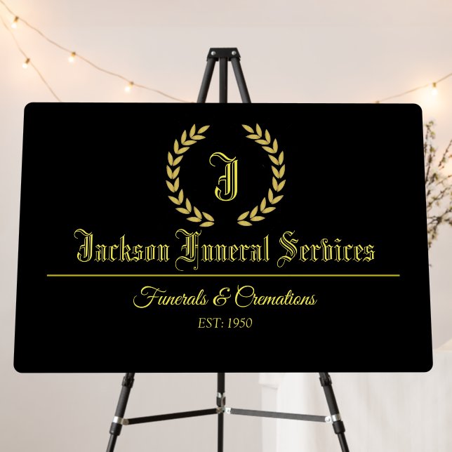 Funeral Home Sign (In Situ (Stand))