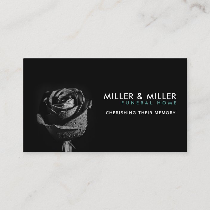 funeral home business cards