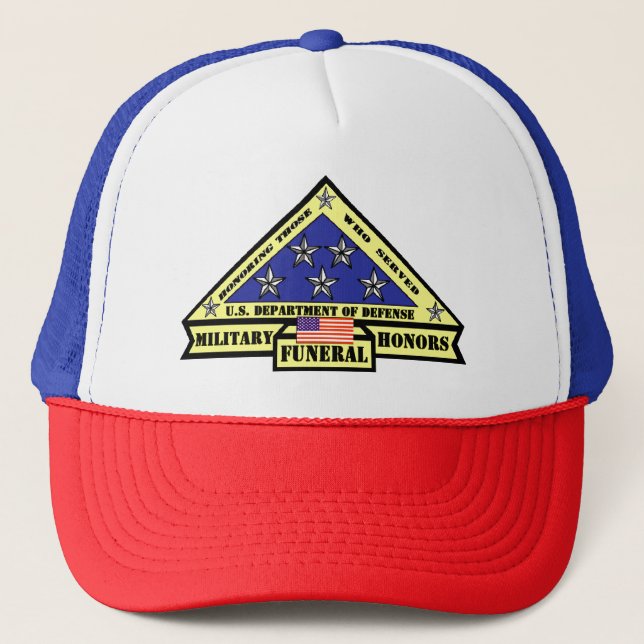 Funeral Honors Trucker Hat (Front)