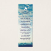 Funeral in loving memory clouds slim prayer poem (Back)
