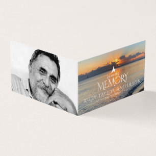 Funeral in loving memory morning beach poem