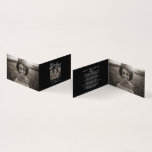 Funeral in our hearts forever black poem card Funeral in our hearts forever black poem card