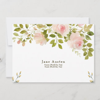 Funeral Invitation