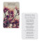 Funeral Magnolias Memorial Prayer Sympathy Cards