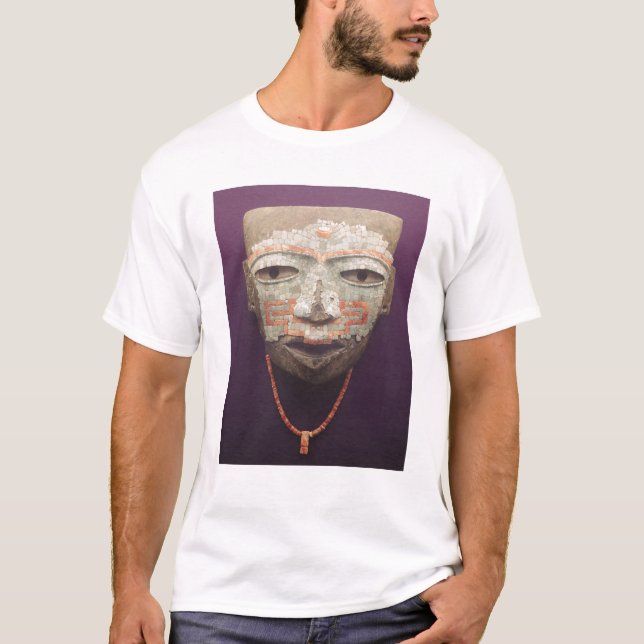 Funeral mask from Teotihuacan T-Shirt (Front)