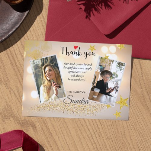 Funeral Memorial Before & After Photo