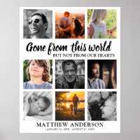 Funeral | Memorial Photo Collage