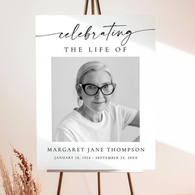 Funeral Memorial Sign Celebration of Life In Lovin (Creator Uploaded)