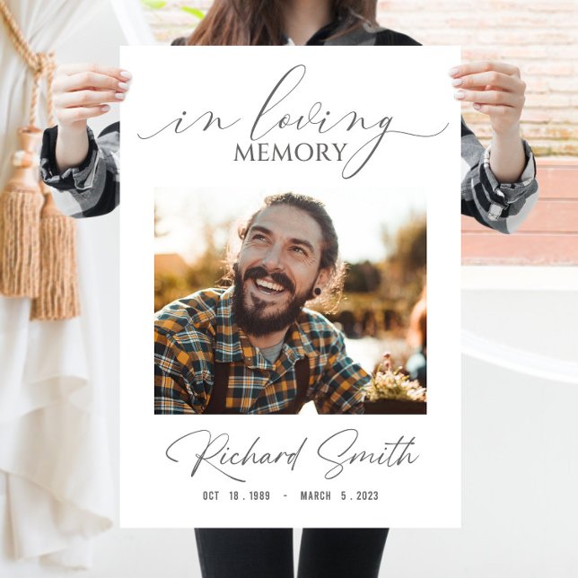 Funeral Memorial Sign Celebration Of Life Welcome (Creator Uploaded)