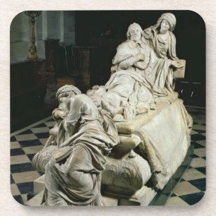 Funeral monument to Armand-Jean du Plessis, Cardin Beverage Coaster