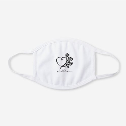 White Cotton Face Mask