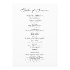 Funeral Obituary Order of Service Photo Memorial