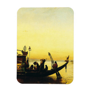 Funeral of a Mommy on the Nile by Frederick Arthur Magnet