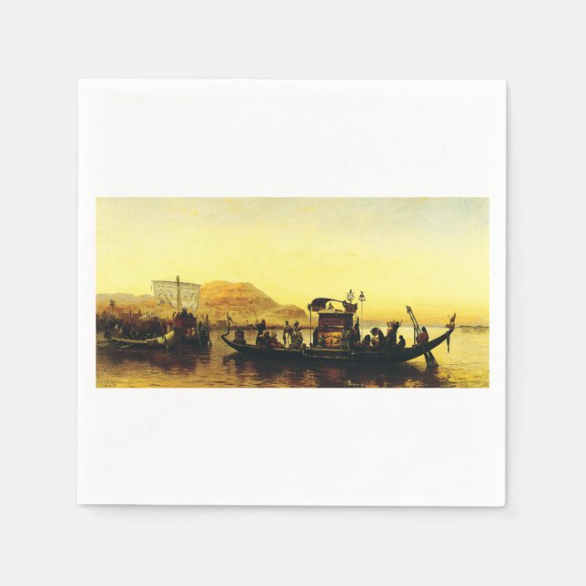 Funeral of a Mommy on the Nile by Frederick Arthur Napkins (Front)