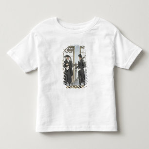 Funeral officials of Amsterdam, illustration from Toddler T-shirt