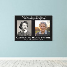 Funeral or Memorial Double Image