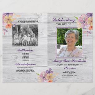 Celebration Of Life Flyers | Zazzle