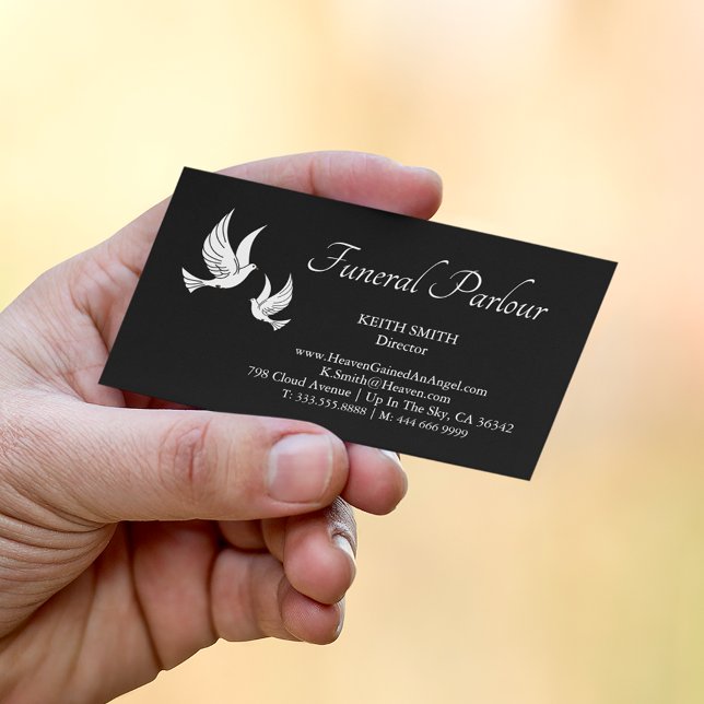 Funeral Parlor | Funeral Director Business Card (Creator Uploaded)