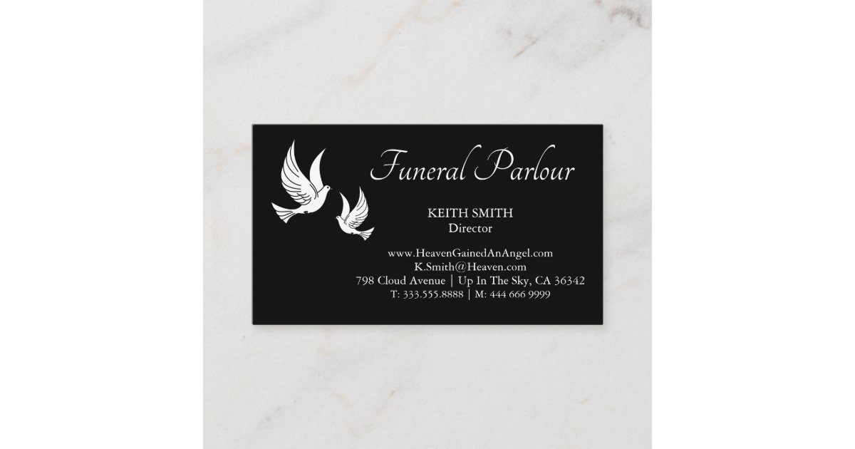 funeral parlour business plan sample