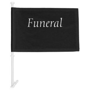 Funeral Procession Flag