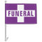 Funeral Procession | Hearse Purple Cross
