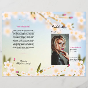 Funeral Program Template