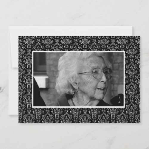 Funeral Remembrance Death Notice Photo Cards