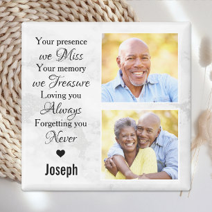 Funeral Remembrance Keepsake Memorial Photos Magnet