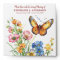 Funeral Seed Packet Wildflowers Butterfly Memorial