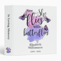 Funeral She Flies With Butterflies Memorial