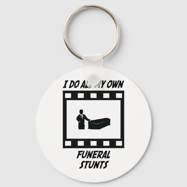Funeral Stunts Keychain (Front)