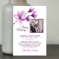 Funeral Sympathy Floral Lavender THANK YOU | PHOTO
