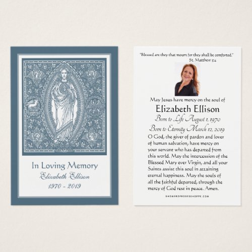 Funeral Sympathy Jesus Elegant Line Art