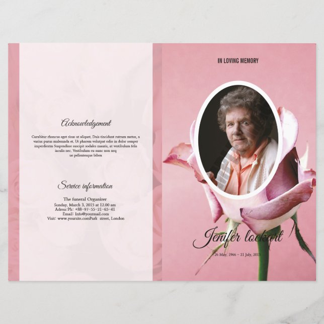 Funeral Template (Front)
