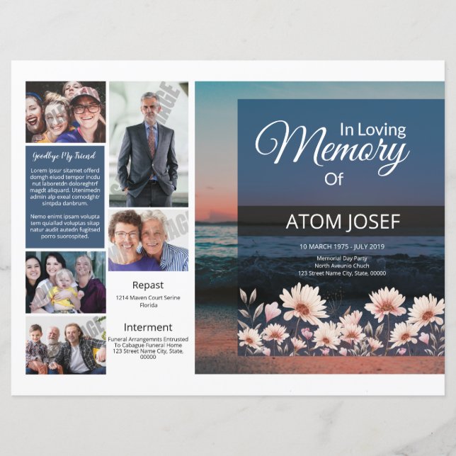 Funeral Template (Front)