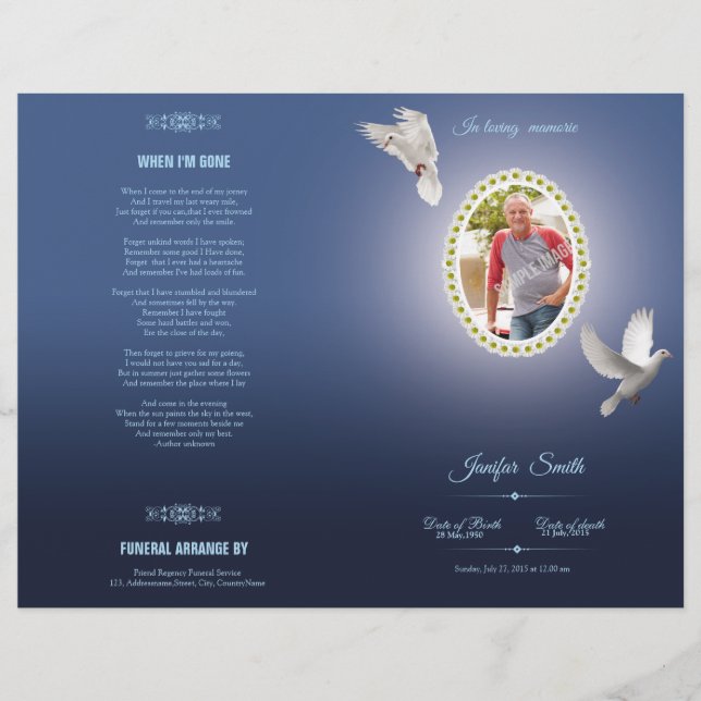 Funeral Template (Front)