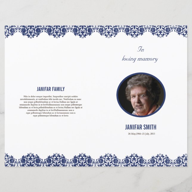 Funeral Template (Front)